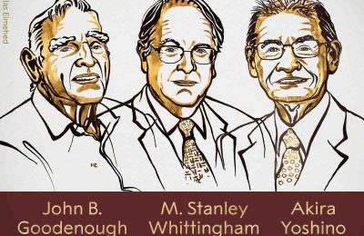 حصول 3 علماء على جائزة نوبل