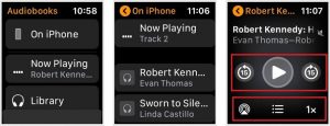 طريقة الاستماع إلى الكتب الصوتية على ساعة آبل