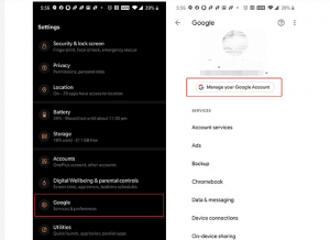 إجراء فحص الأمان على حسابك فى جوجل