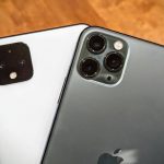 مقارنة بين بيكسل 4 و آيفون الجديدة