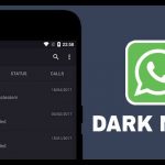 الوضع الداكن بتطبيق واتساب